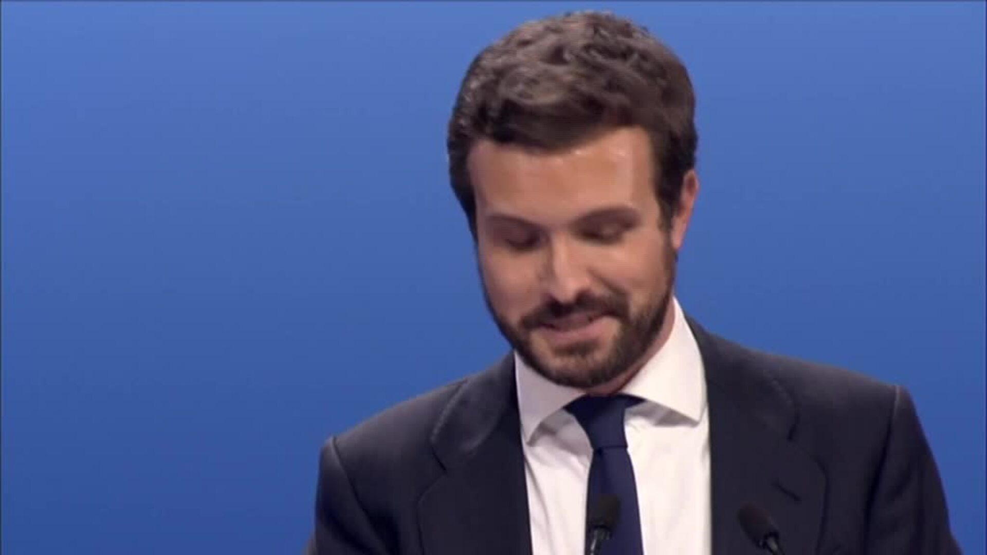 Casado: &quot;Lo mejor es que dé un paso al lado para dejar mi escaño en el Congreso de los Diputados&quot;