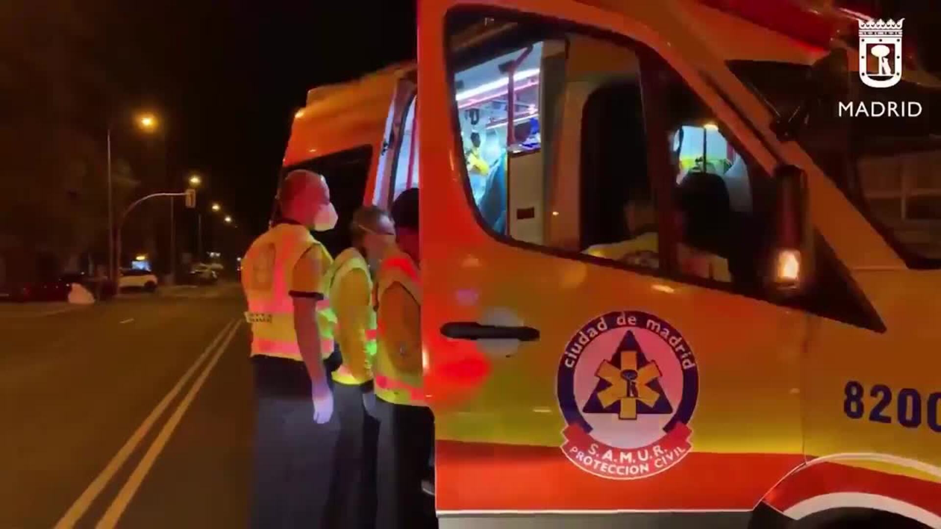 Ciclista sufre traumatismo craneoencefálico tras ser atropellado en Arganzuela