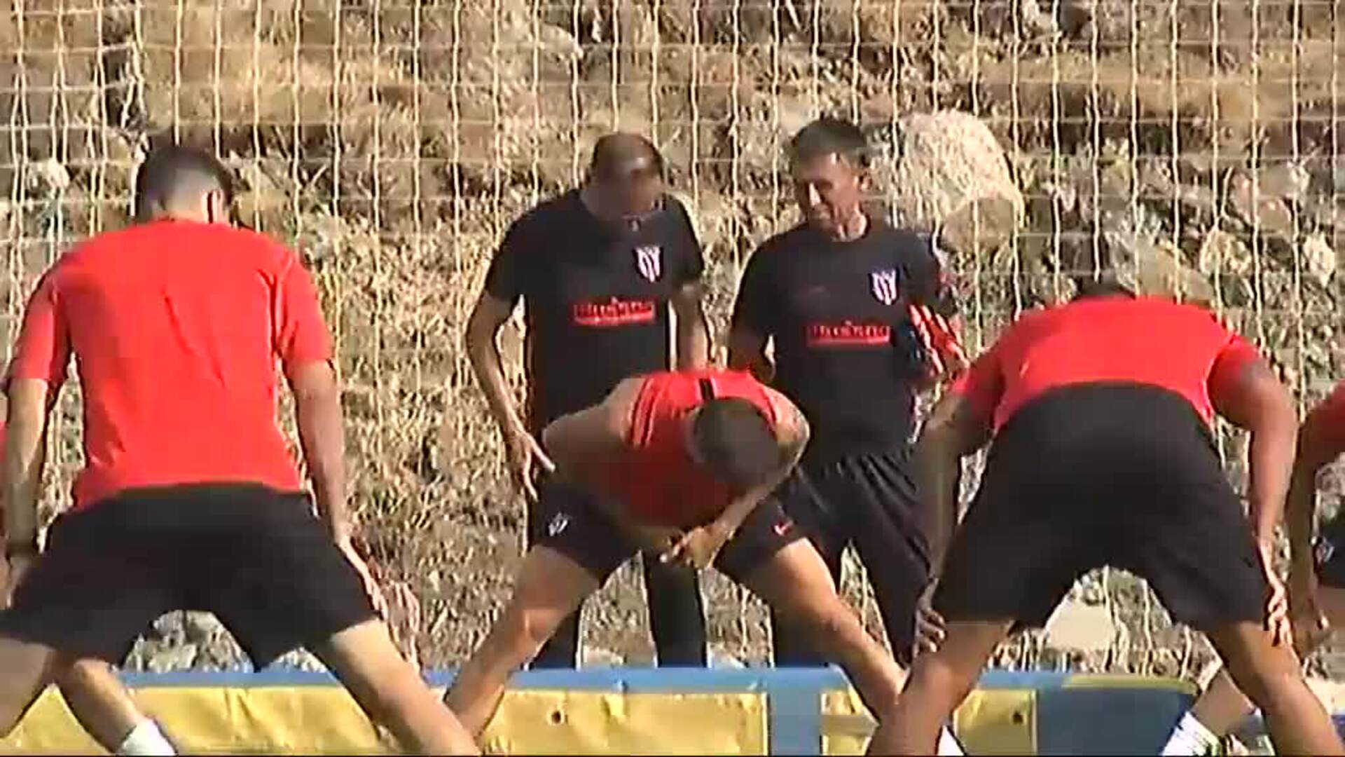 El Atlético de Madrid continúa su pretemporada en Segovia