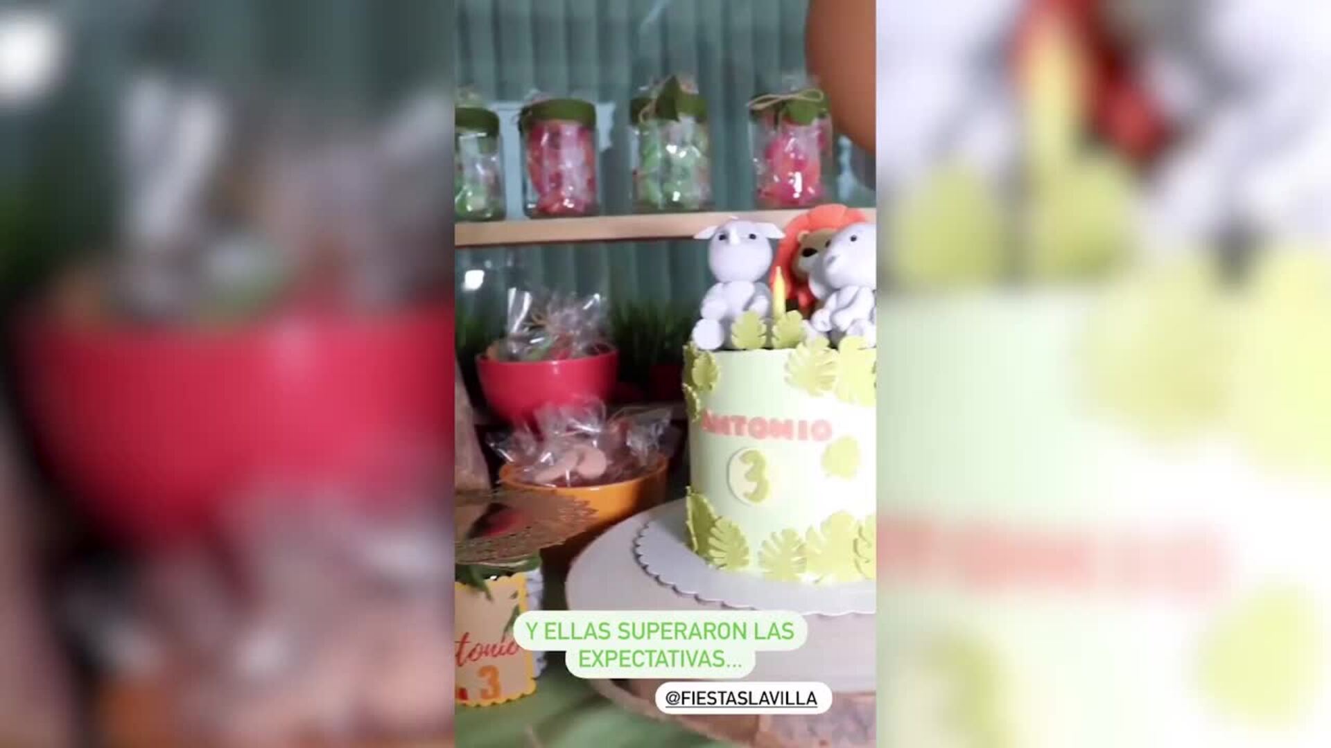 Tamara Gorro celebra el cumpleaños de su hijo en la &quot;selva&quot;