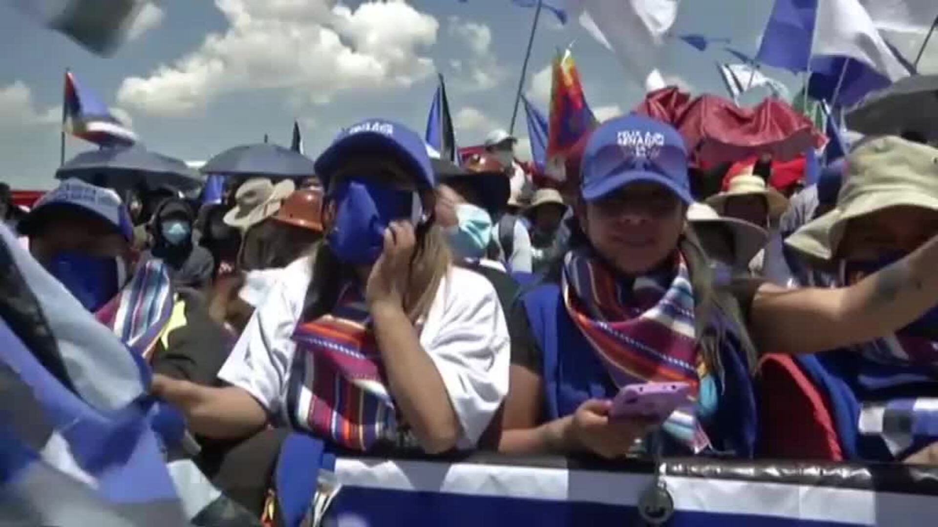 El Movimiento al Socialismo (MAS) celebra su regreso al poder en Bolivia