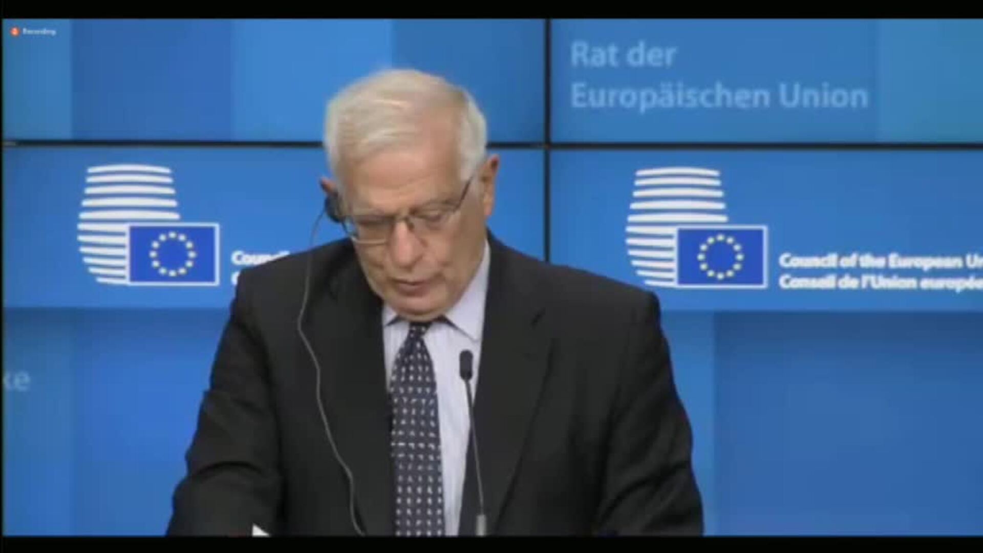 Borrell transmite a Sánchez &quot;la plena solidaridad europea a España&quot; por la crisis migratoria de Ceuta