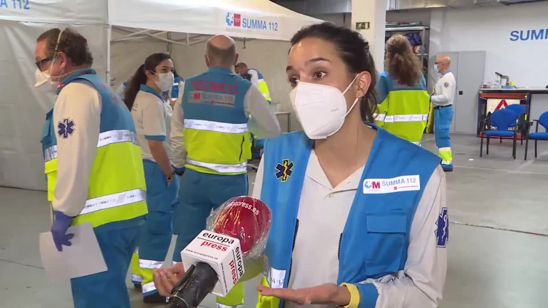 Comunidad de Madrid realiza tests a profesionales sanitarios