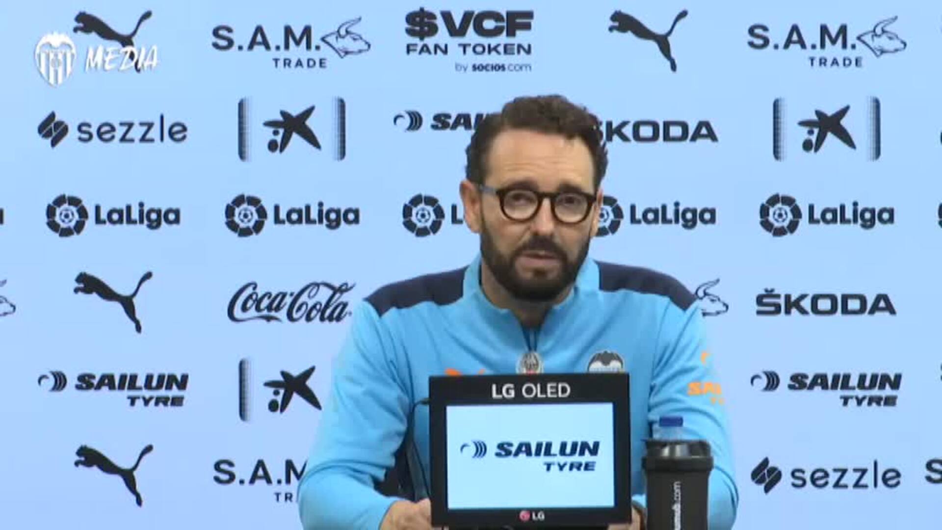 Bordalás: &quot;Cuando tienes dificultades para poder repetir un once es más complicado&quot;