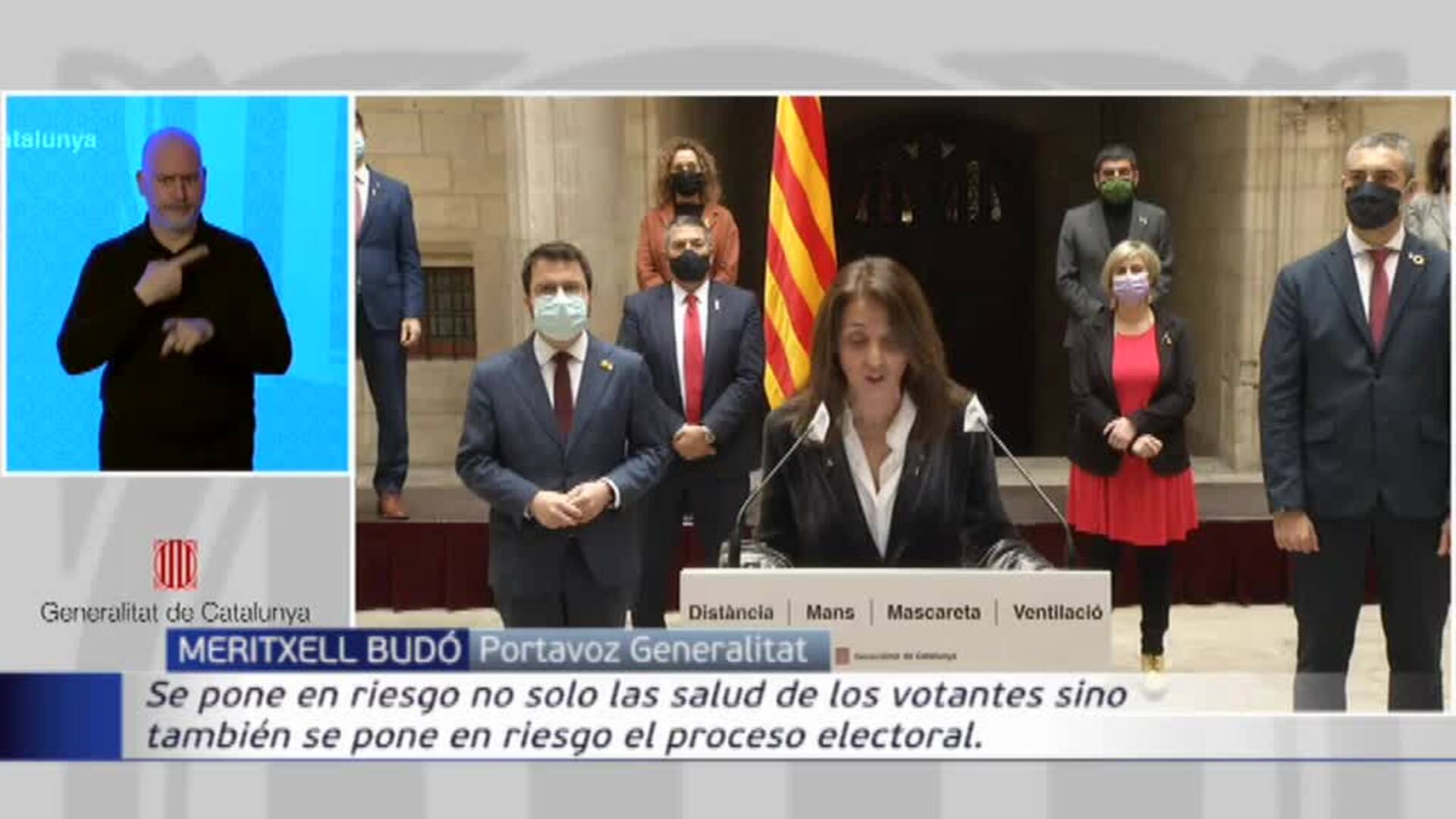 El TSJC mantiene las elecciones el 14F