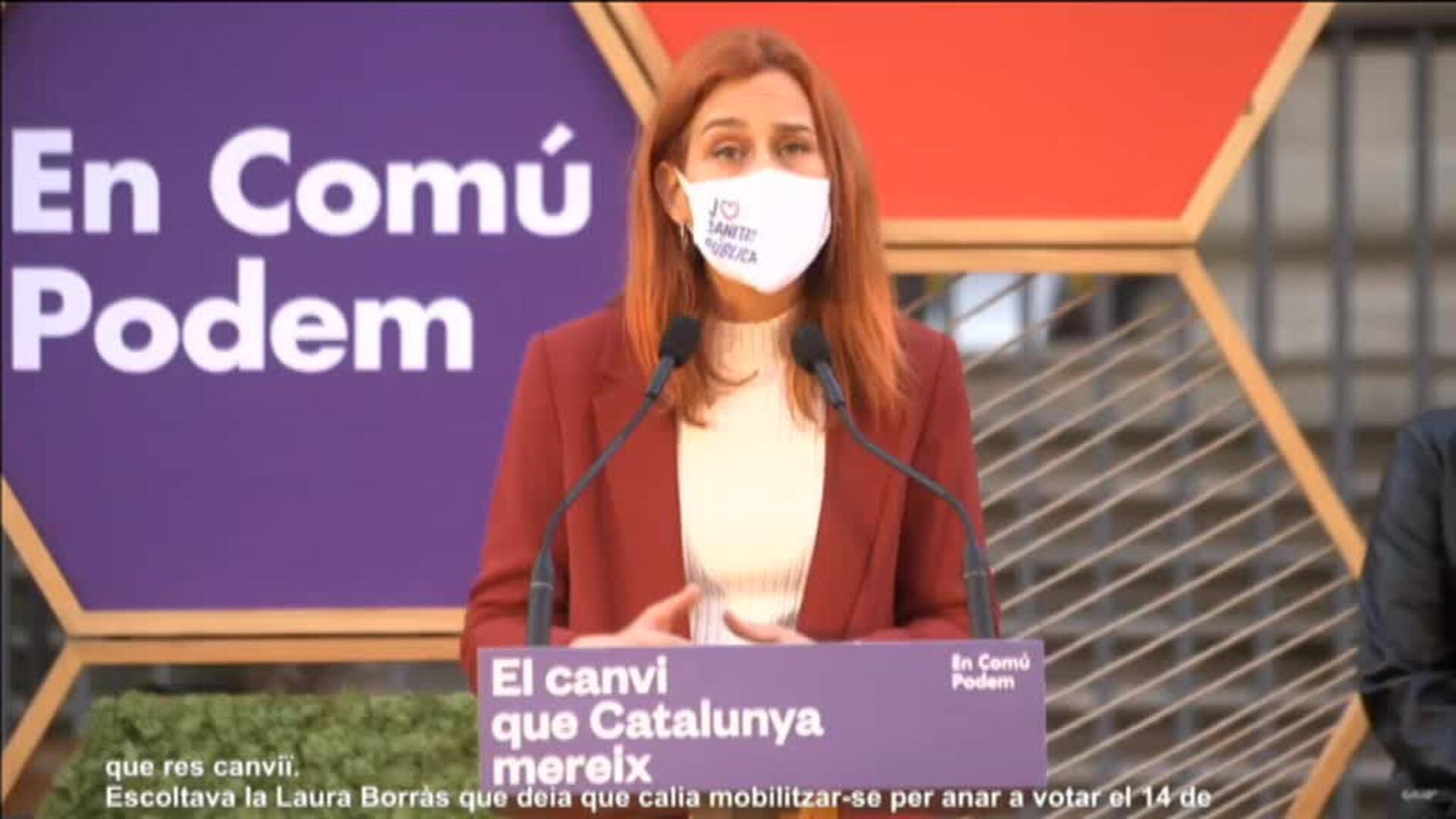 Jéssica Albiach: &quot;Algunos llevan tanto tiempo mandando que no entienden que la democracia diga otra cosa&quot;