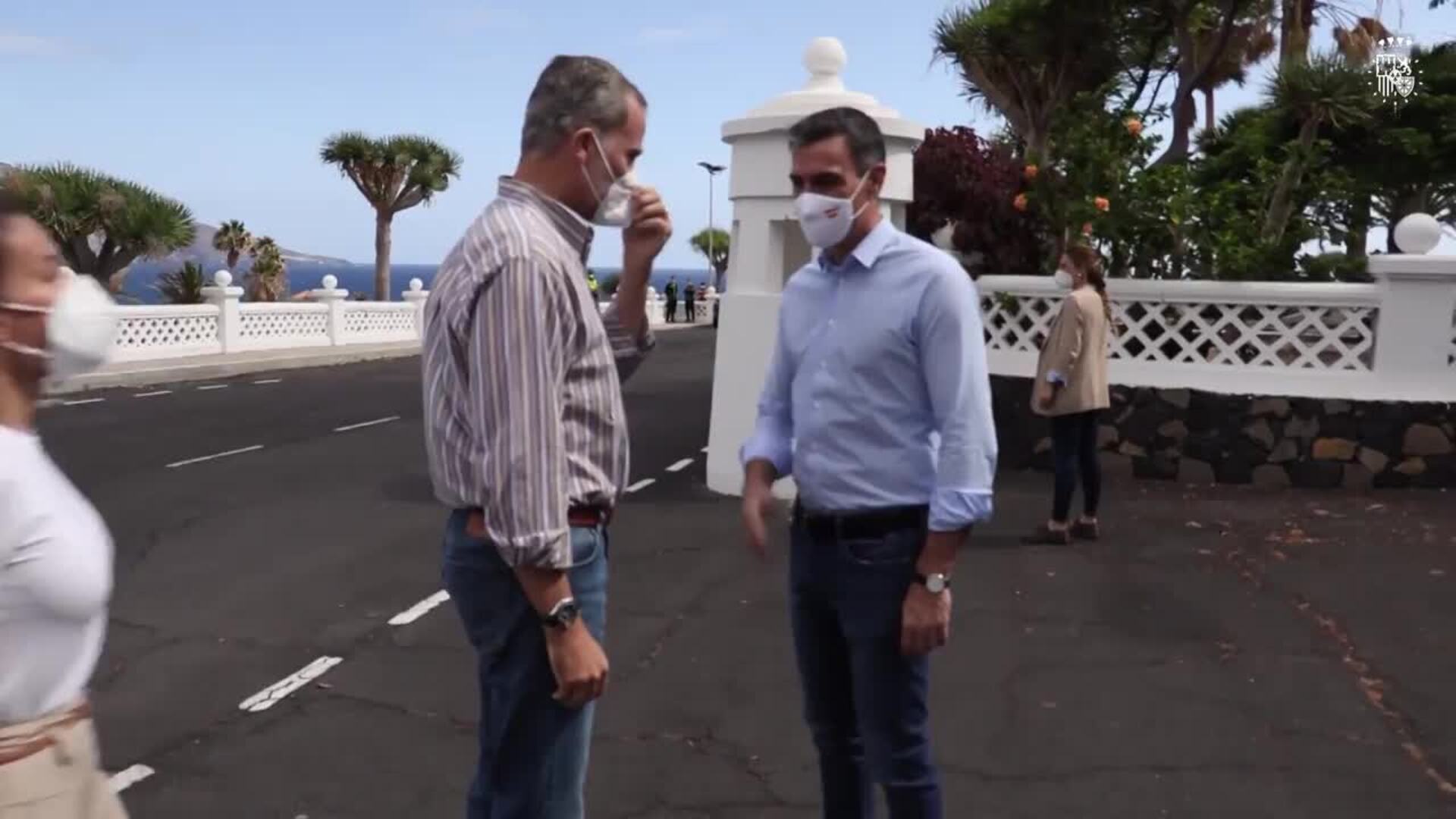 Los Reyes arropan a La Palma: &quot;No van a faltar ayudas&quot;