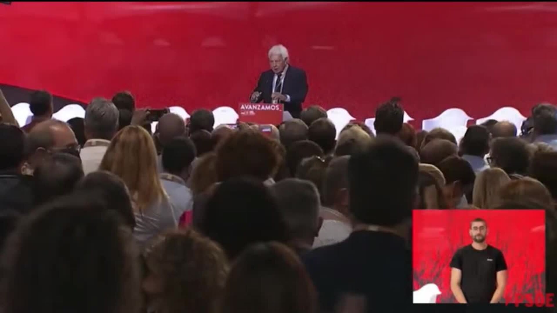 Felipe González y Zapatero, protagonistas en el 40º Congreso del PSOE
