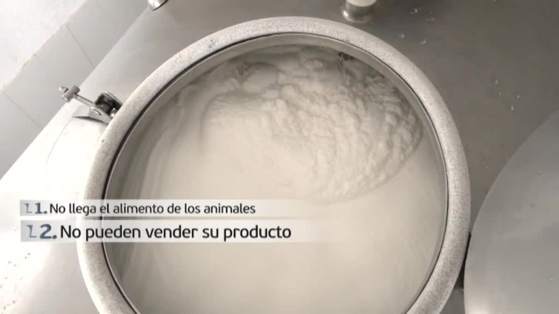 Los ganaderos españoles: ni pueden alimentar a sus animales, ni vender el producto, ni pagar las facturas.