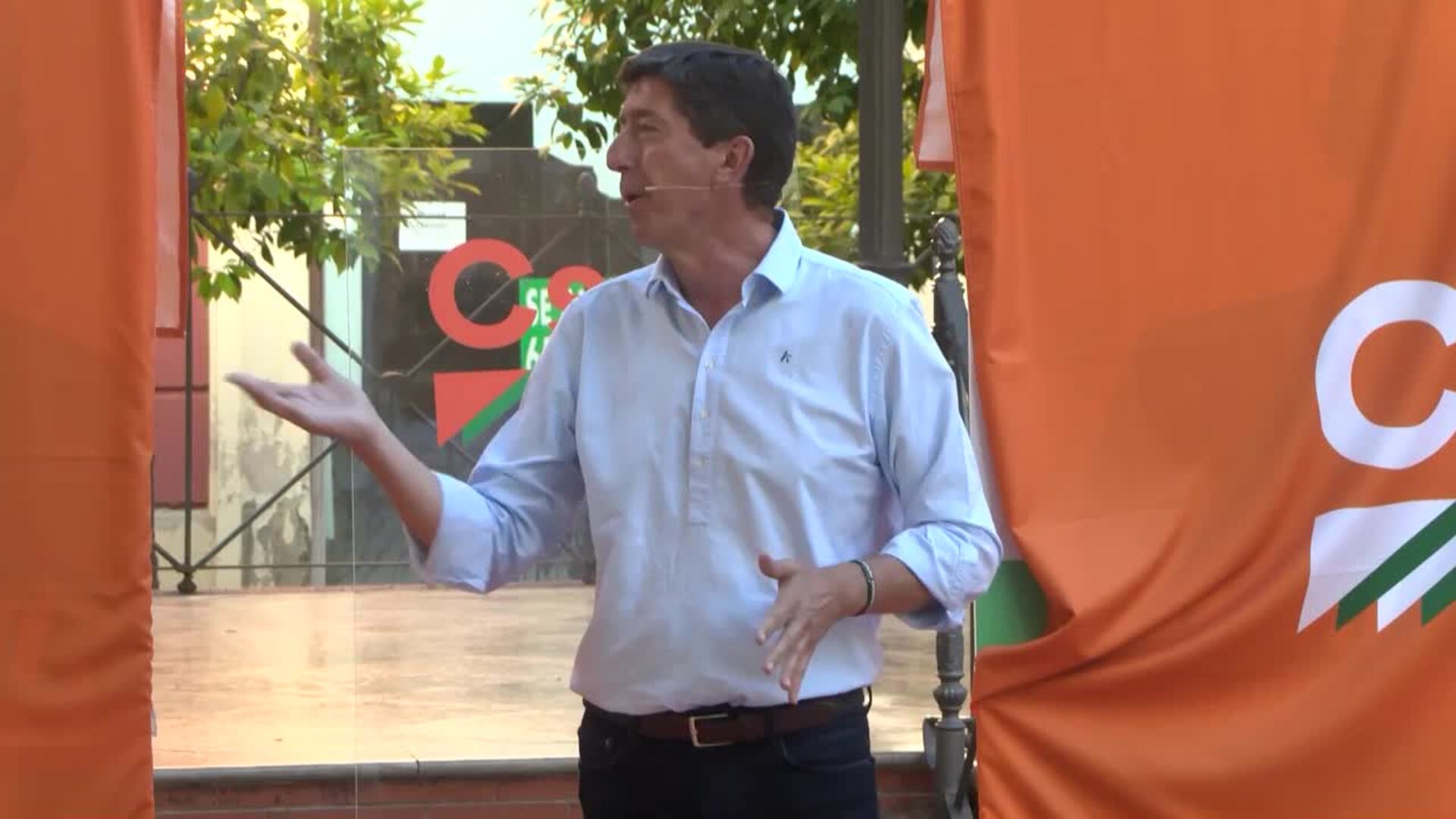 Marín (Cs) advierte para &quot;no acabar en otro régimen, pero de derechas&quot; en Andalucía