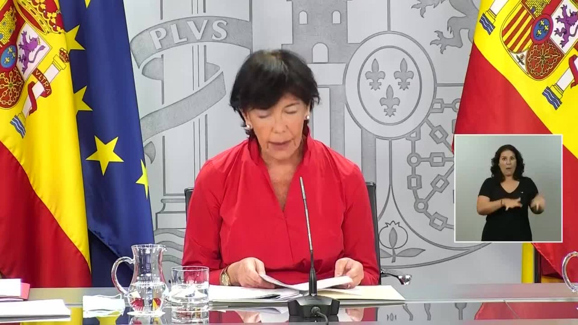 Celaá anuncia &quot;acuerdo total&quot; con CC.AA para coordinar &#039;vuelta al cole&#039;