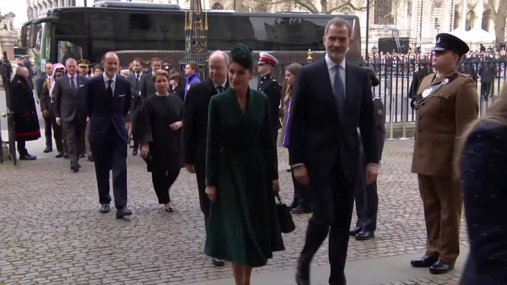 La Abadía de Westminster acoge un multitudinario homenaje al duque de Edimburgo
