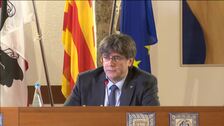 Puigdemont: «En cuatro años, en tres jurisdicciones, España no ha obtenido ninguno de sus objetivos políticos»