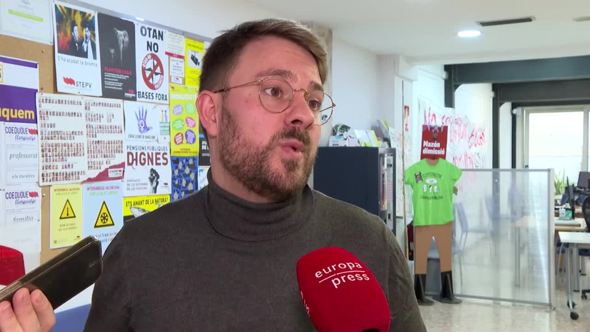 Compromís advierte de que si el PSOE 