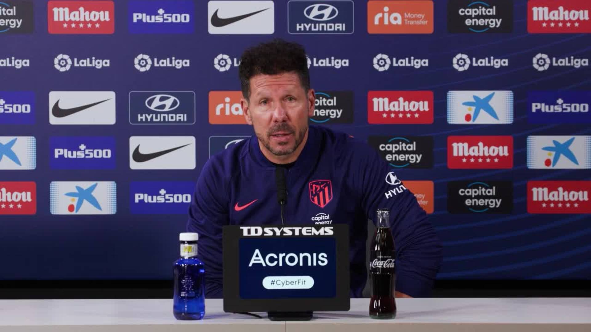 Simeone: &quot;No es normal haber tenido tres recaídas&quot;