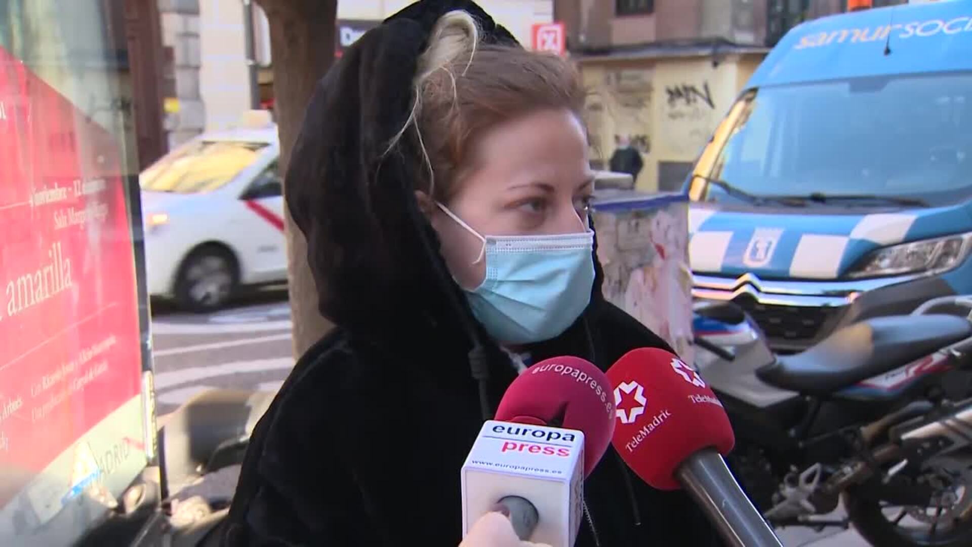 Arranca el desalojo en la calle Luna 32: &quot;No tienen piedad ninguna&quot;