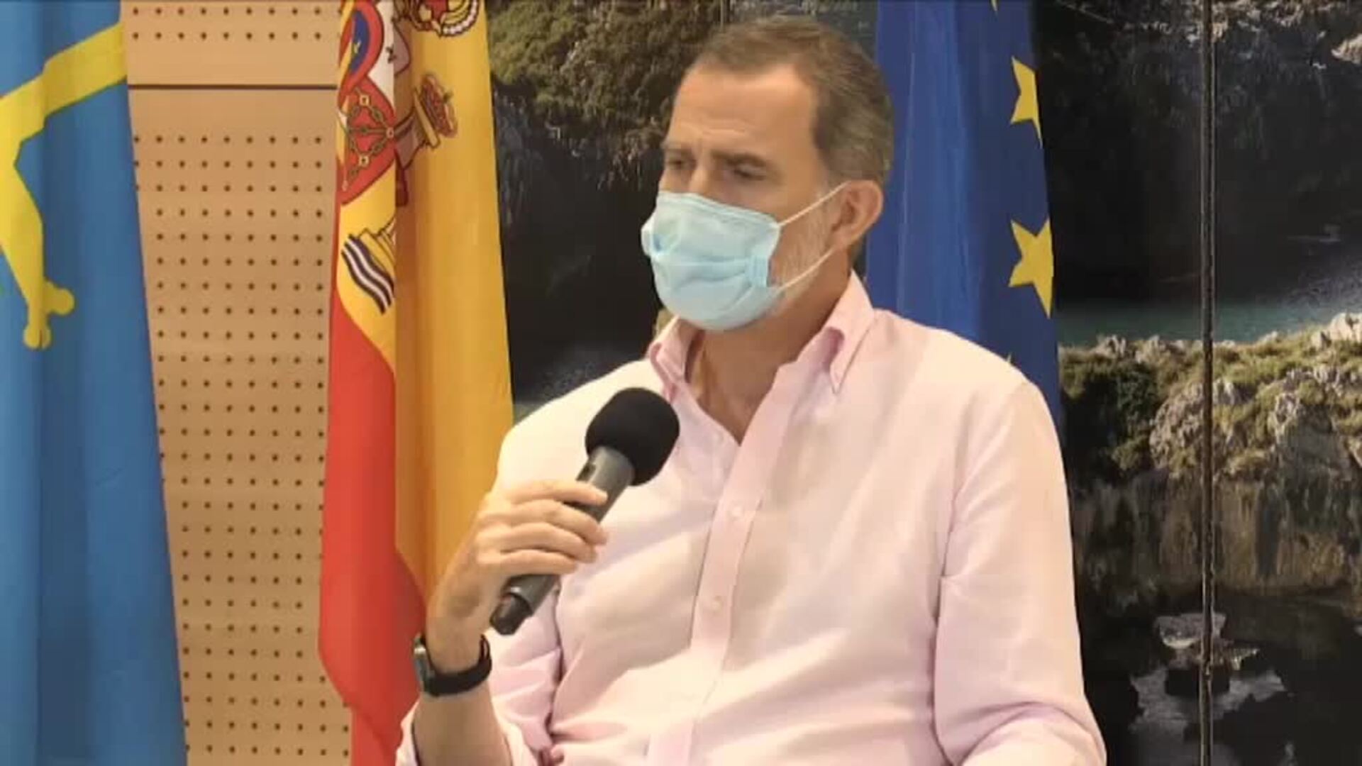 Felipe VI apela a la &quot;unión, responsabilidad y solidaridad&quot; para superar la pandemia