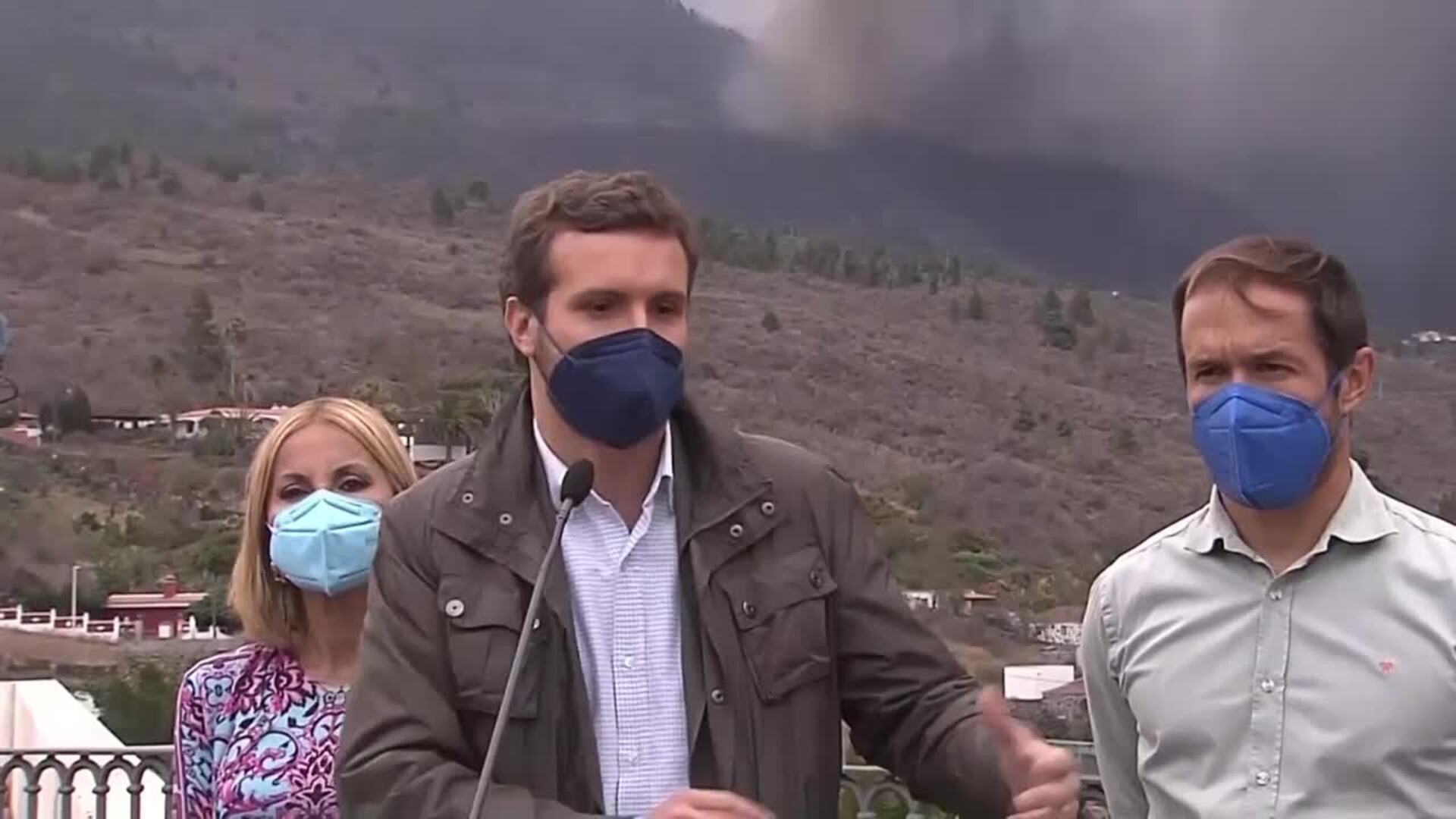 Casado pide &quot;unidad de acción&quot; y &quot;actuaciones rápidas&quot; en La Palma