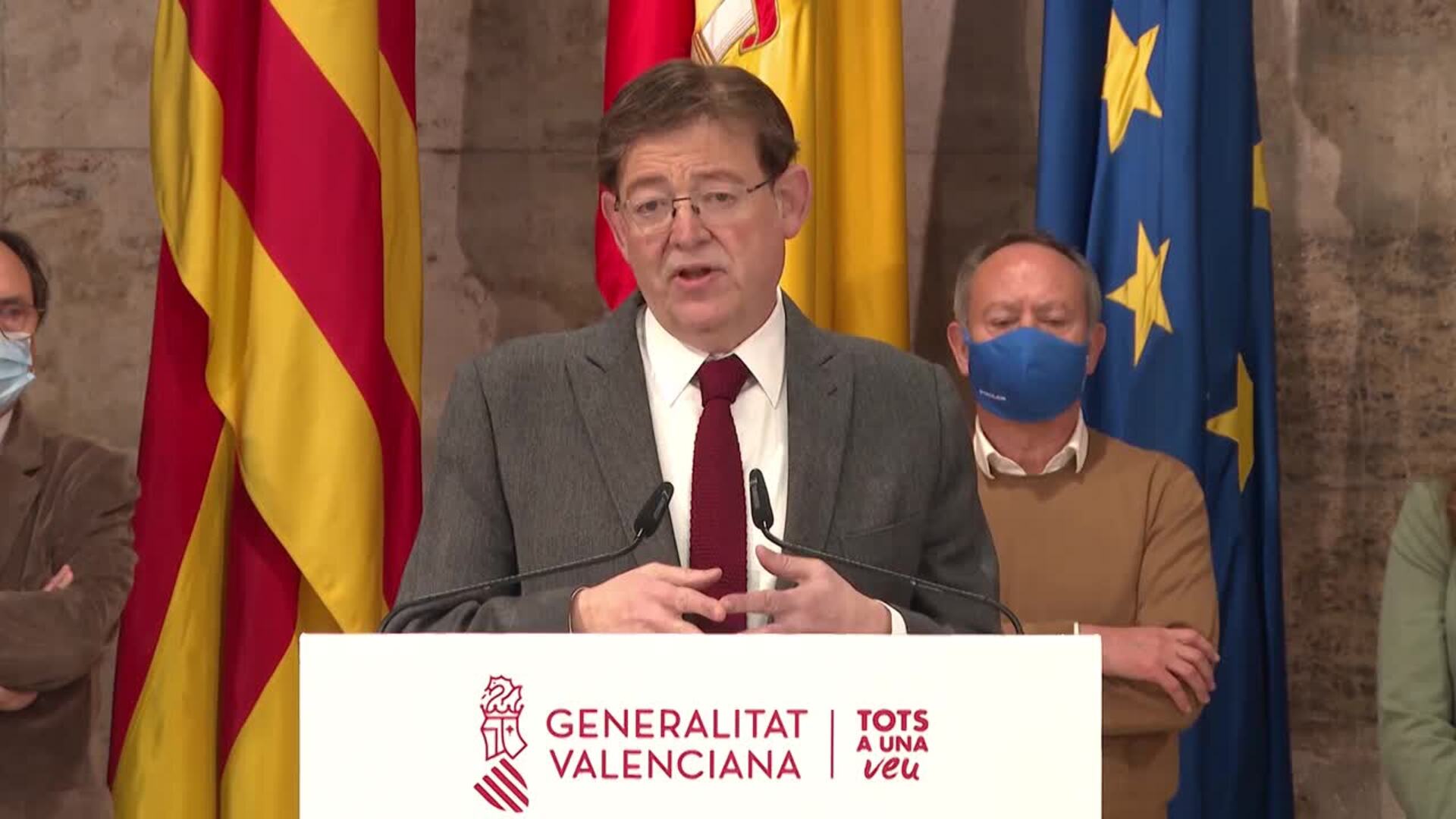 Puig no descarta nuevas medidas para frenar avance de la Covid