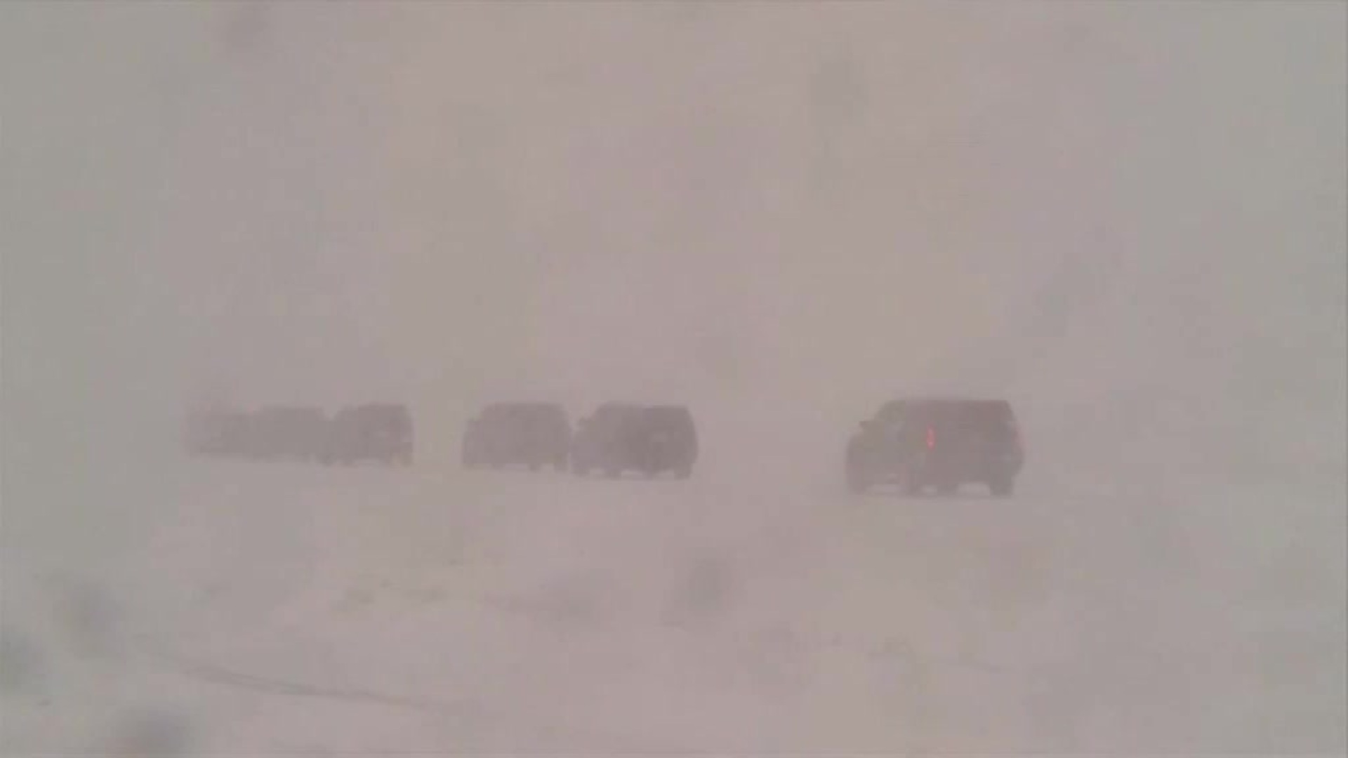 La nieve cubre la costa este de Estados Unidos