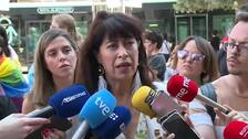 Redondo avisa a los violentos: "No tenéis cabida en esta sociedad, vamos a por vosotros"