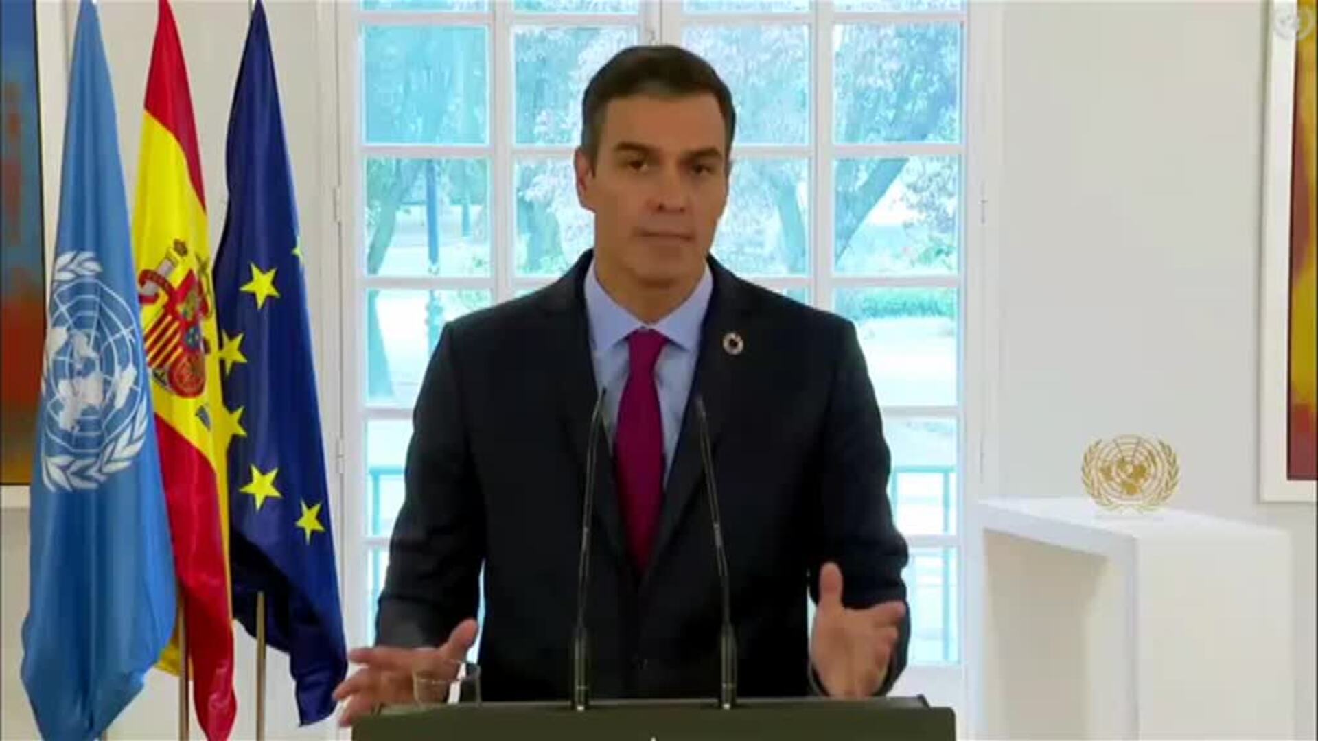 Sánchez apela a la unidad en su discurso ante la ONU