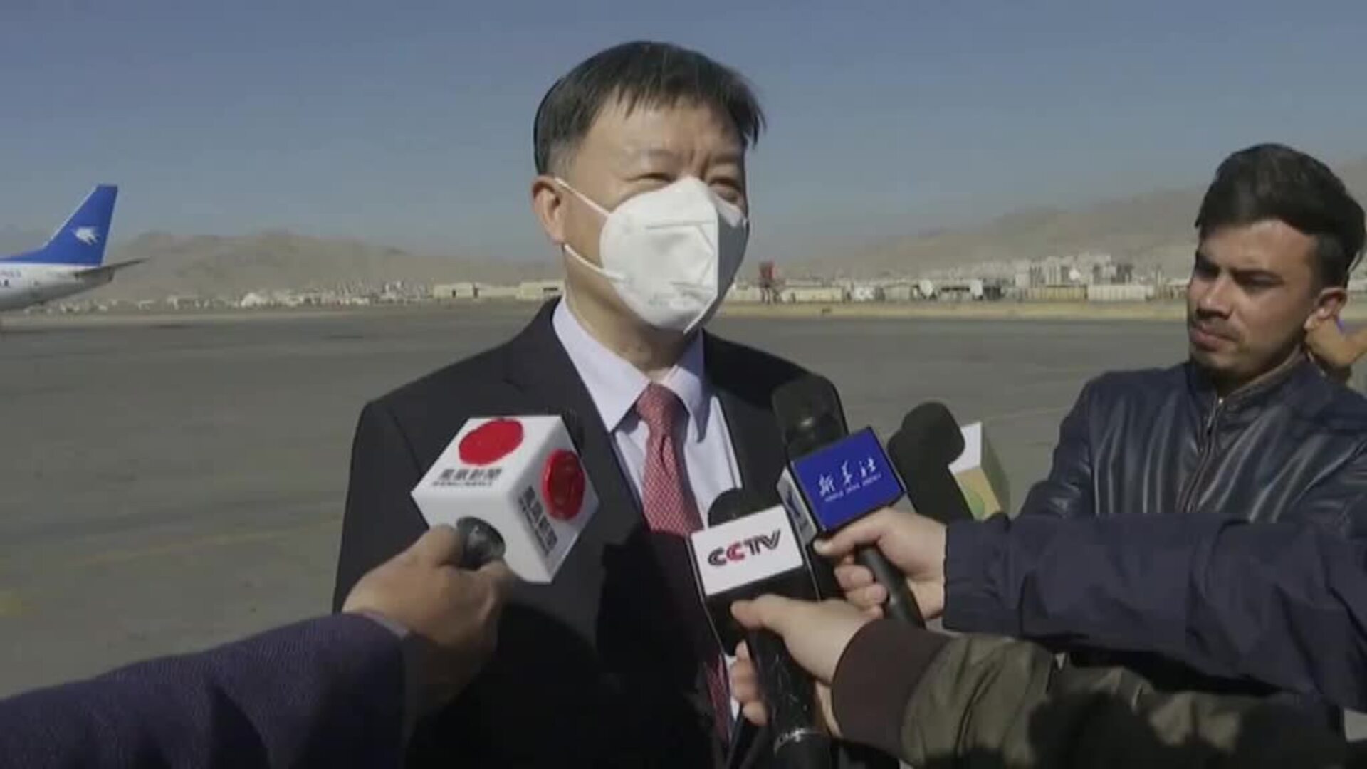 Afganistán recibe vacunas como donación de China