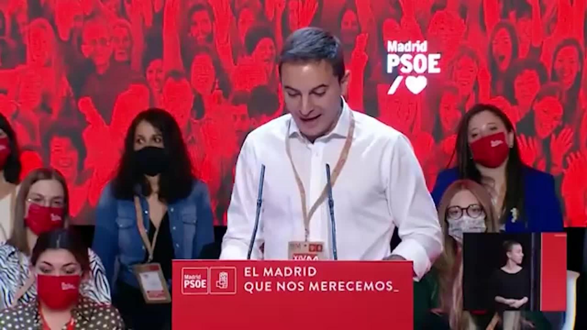 Lobato afronta el &quot;mayor punto de inflexión&quot; de la historia del PSOE de Madrid