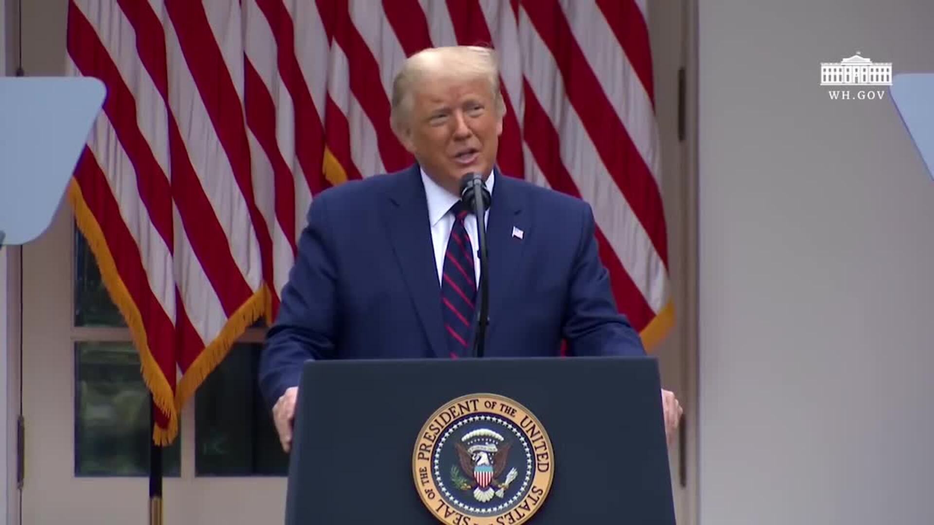 Trump podría recibir el alta este mismo lunes tras su ingreso por coronavirus