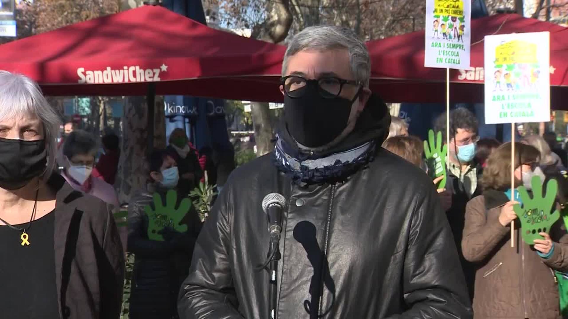 Riera (CUP) exige al Govern &quot;medidas firmes y sólidas&quot; para aplicar la inmersión lingüística