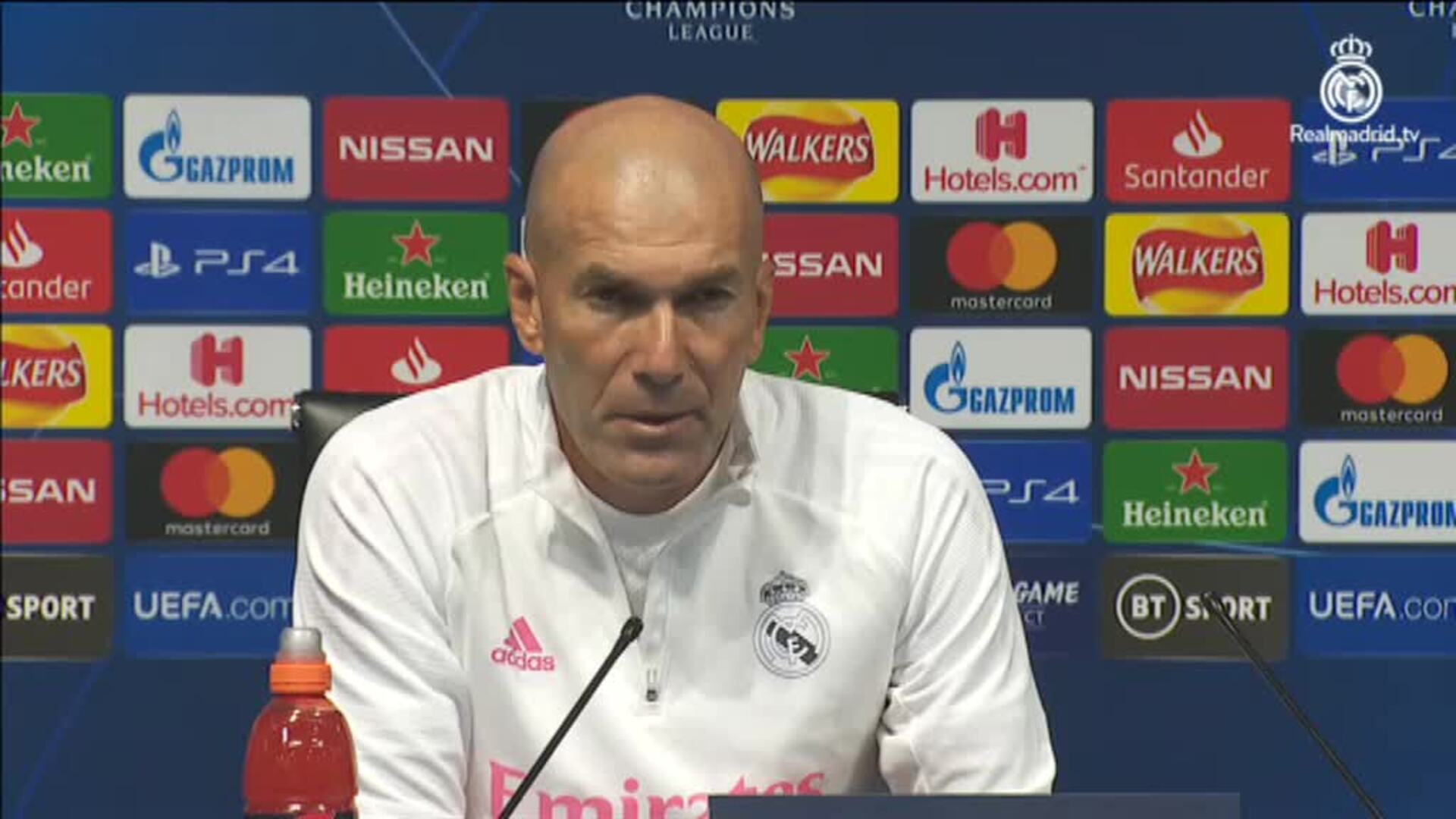 Zidane sobre Bale &quot;Ha preferido no jugar, nada más. El resto es entre él y yo&quot;