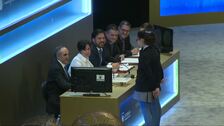 El lotero que ha vendido el Gordo en Salou: «¿Cava? ¡Si estamos aún con los cafés!»