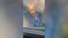 Los afectados por los incendios de Verín: «En dos horas ardió todo»