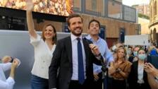 Casado desborda la plaza de toros de Valencia: "El cambio ya está aquí"