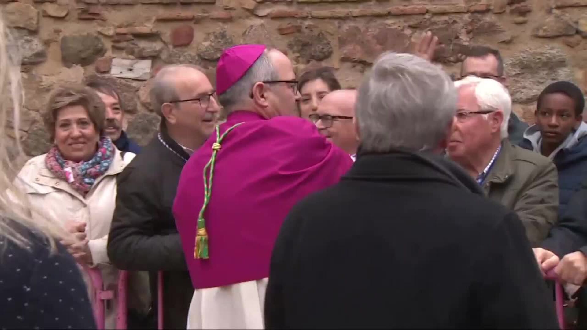 Monseñor Francisco Cerro Chaves llega a la Catedral de Toledo