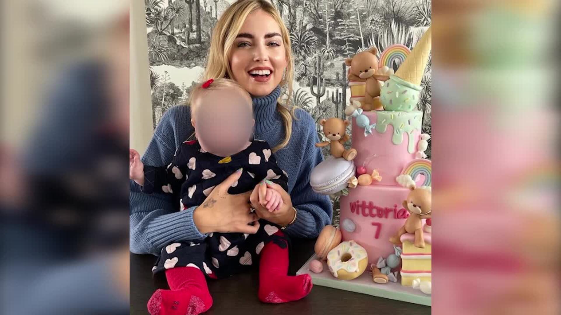 Chiara Ferragni celebra el séptimo mes de Vittoria tras salir del hospital