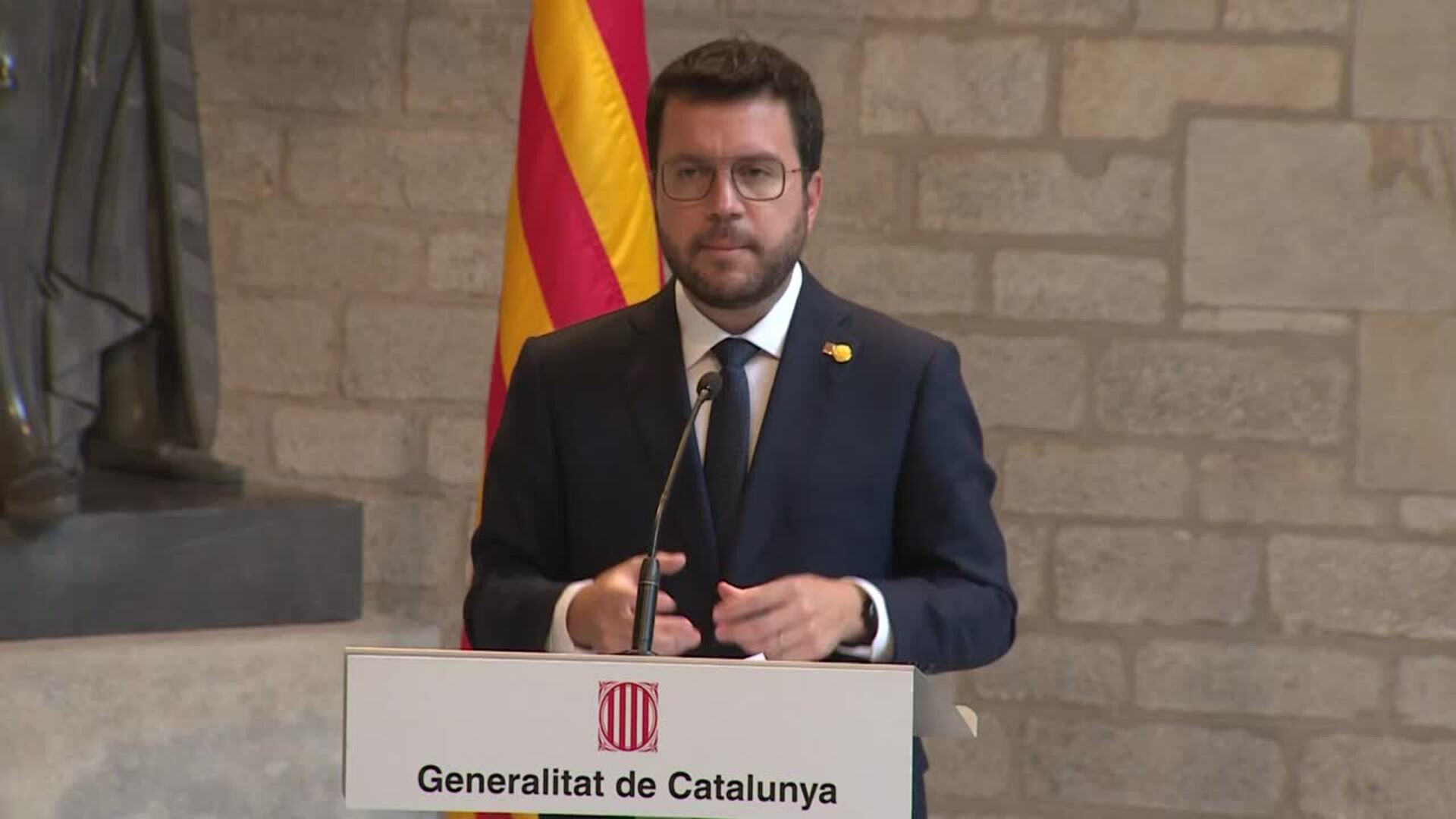 Aragonès tampoco pone plazos a la mesa de diálogo