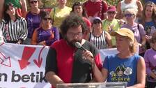 Covite denuncia la aparición de pancartas en favor de los presos de ETA en fiestas