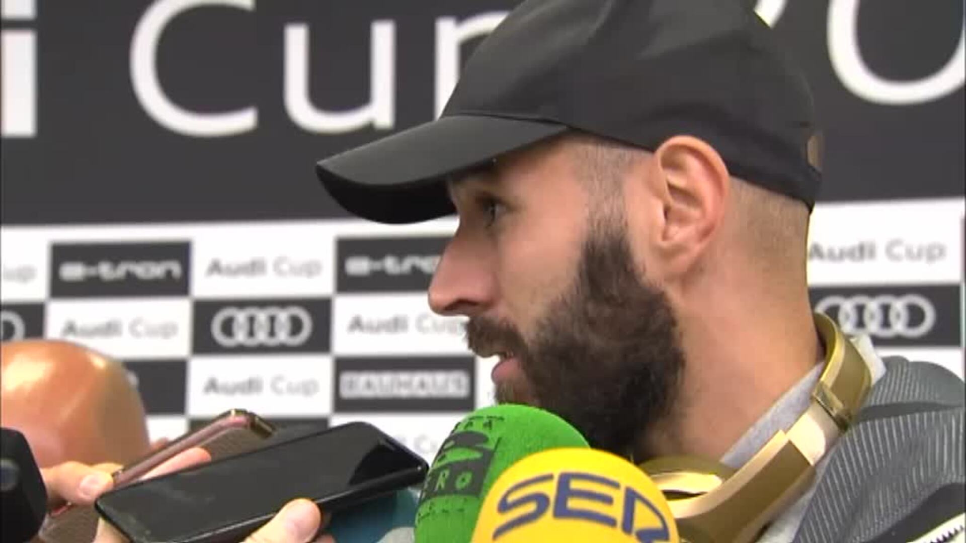 Primera victoria de la pretemporada del Real Madrid con hat trick de Benzema