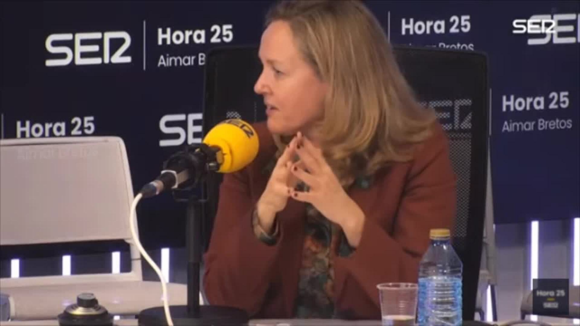 Calviño reprocha a Podemos que tope el precio del gas a 30€