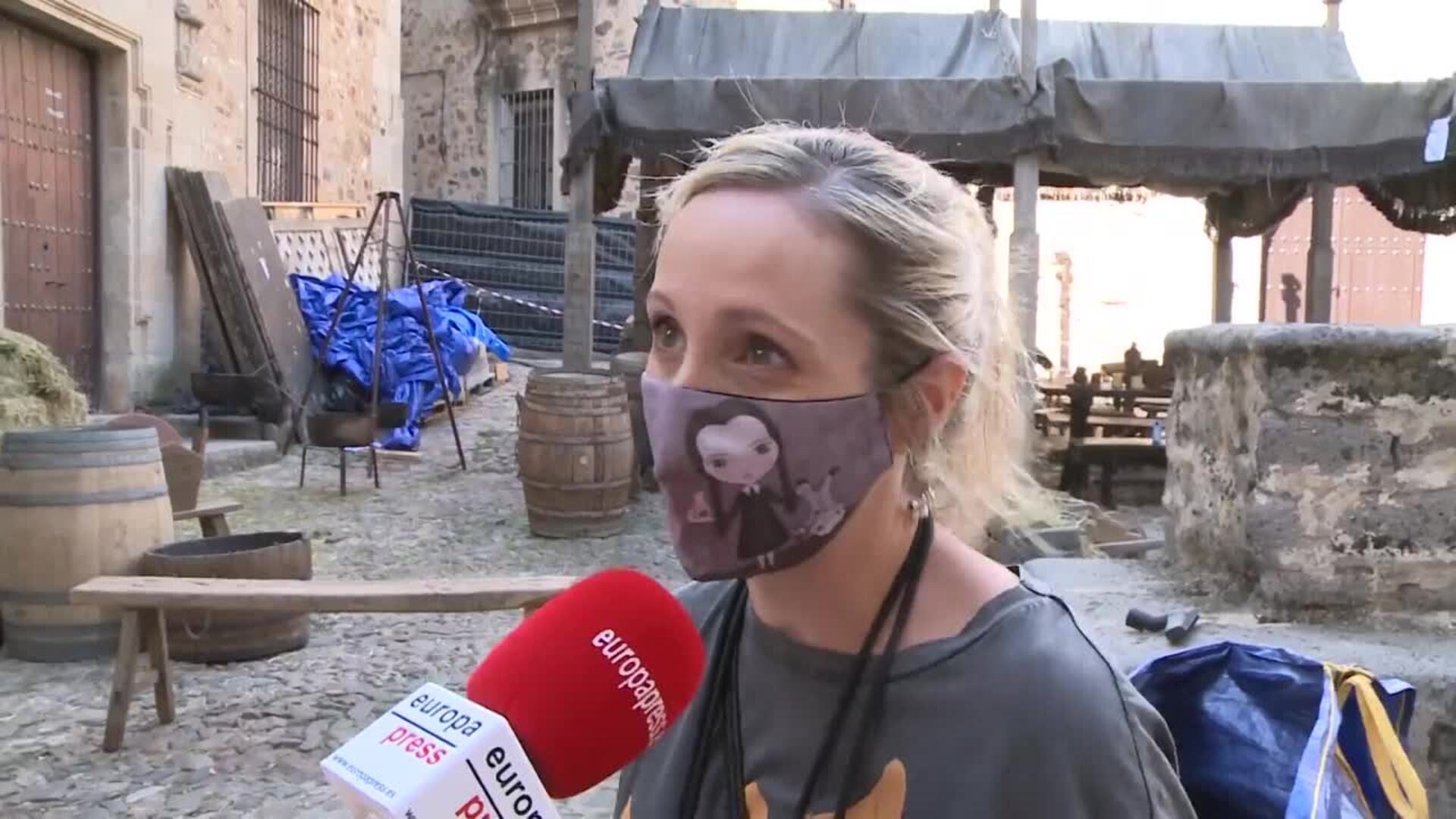 Cáceres, preparada para el inicio hoy del rodaje de &#039;La Casa del Dragón&#039;