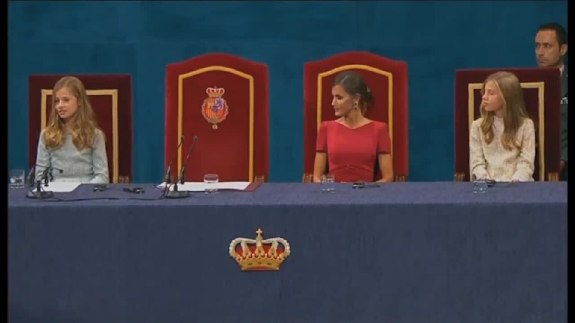 El Rey se centra en el papel constitucional de la Princesa