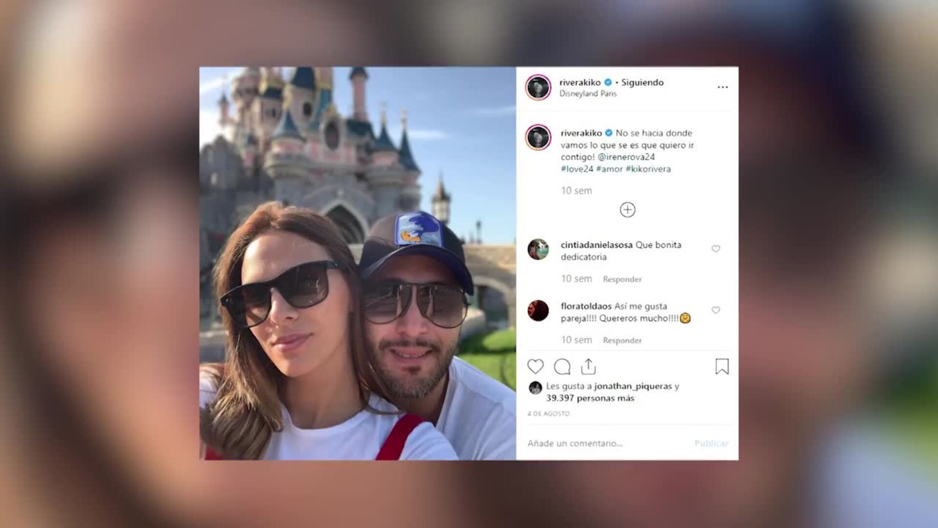 Kiko Rivera, deseando volver a Disney Land