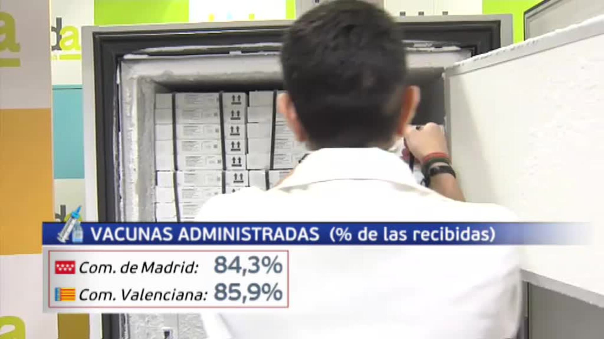 Las comunidades acumulan más de 4 millones de vacunas sin administrar