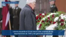 Letonia rinde homenaje a las víctimas de la ocupación soviética