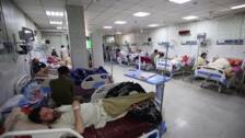 Pacientes reciben tratamiento en Pakistán en el Día Internacional contra la Malaria