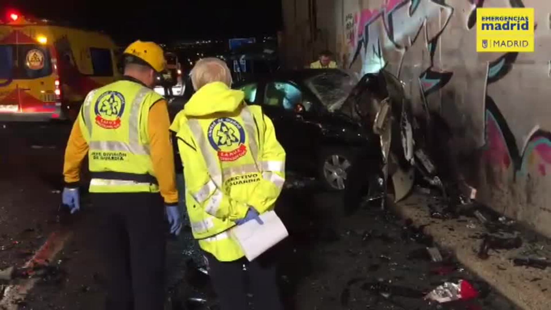 Un kamikaze mata a un conductor al colisionar con él en la M-50 de Madrid