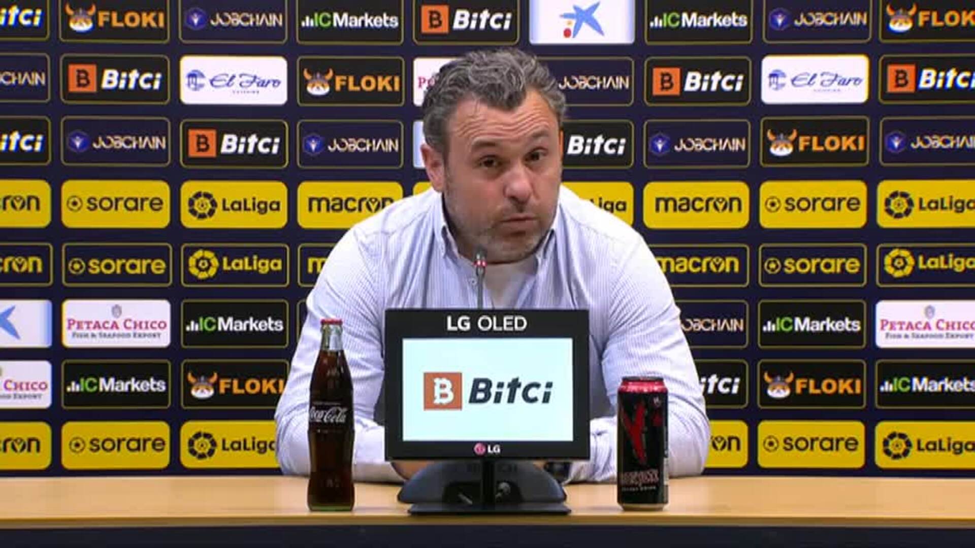 Sergio González: &quot;Mucha furia y mucha rabia, porque el equipo no se ha merecido la derrota&quot;