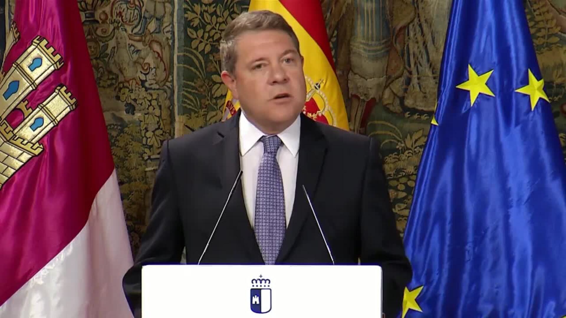 Page dice que C-LM ya ve &quot;el vaso medio lleno&quot; en materia de agua