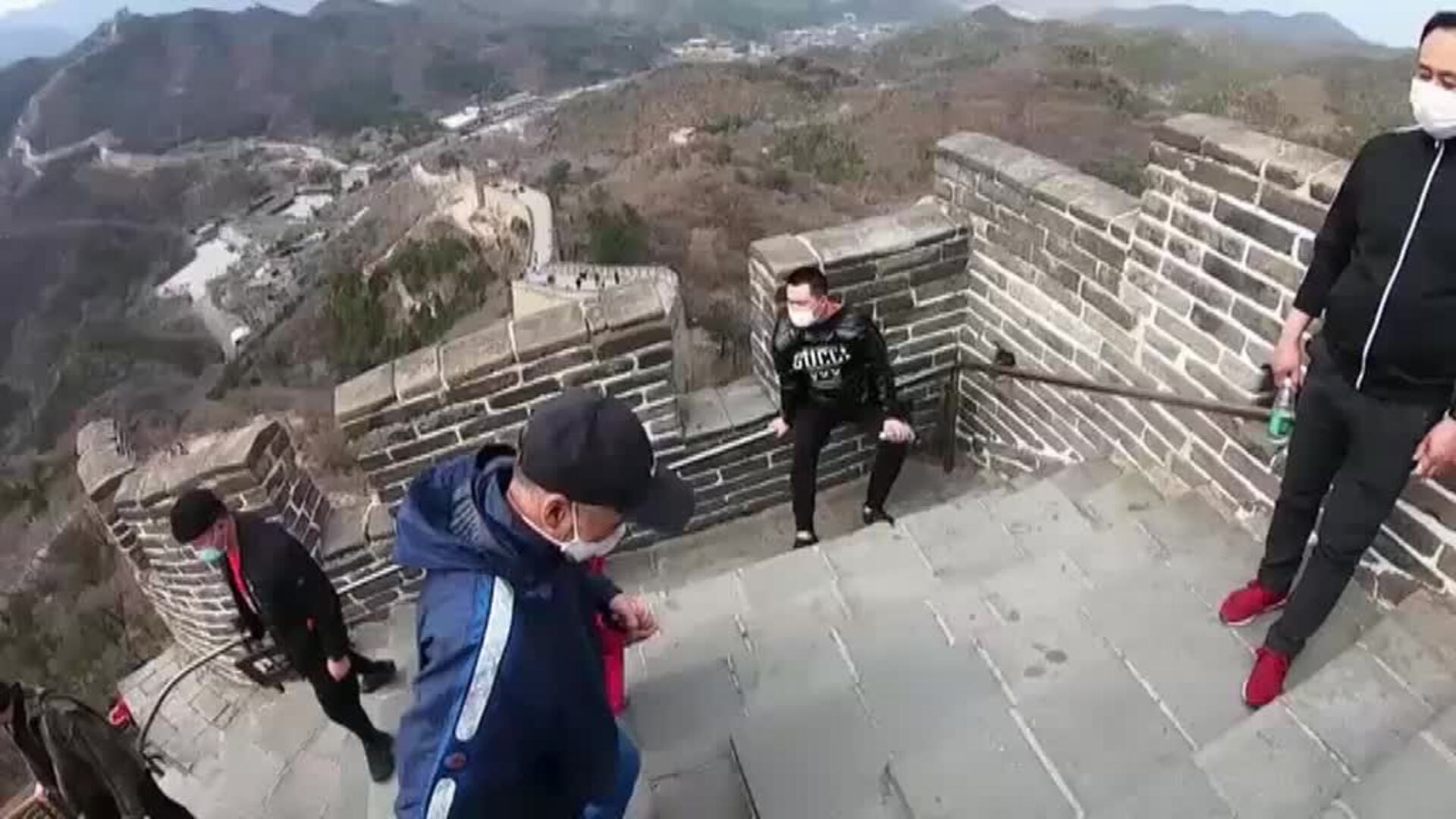 La Gran Muralla China reabre al público tras dos meses cerrada